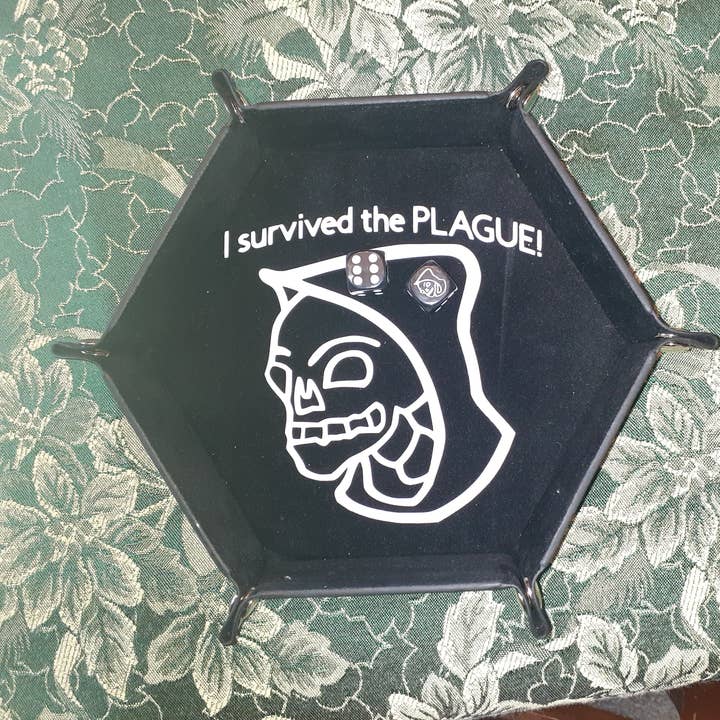 Of Popes and Plagues: Plague Dice Tray