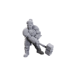 Mini Dungeons & Dragons - Nolzur's Marvelous: 50th Ann Dwarves