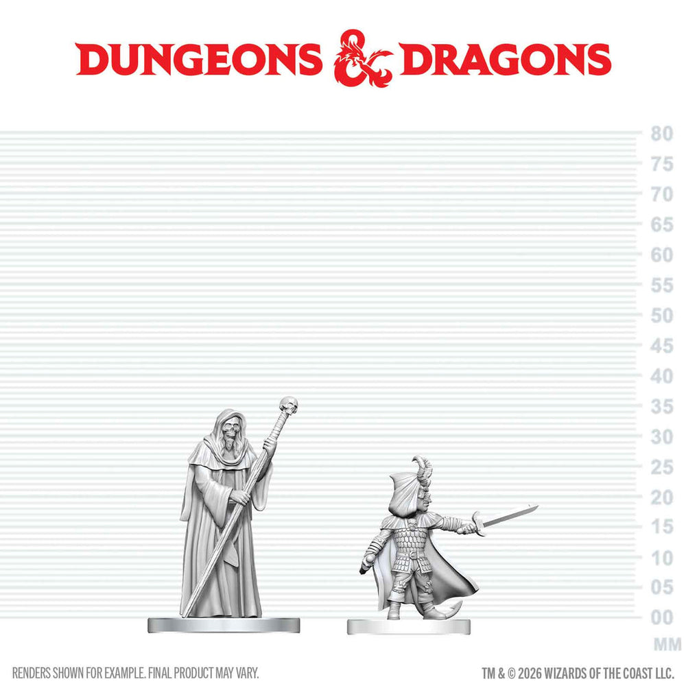 Mini Dungeons & Dragons Nolzur's Marvelous: Cultist of Bhaal & Cultist of Myrkul