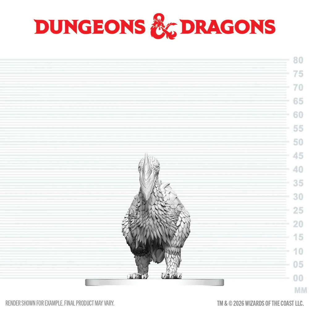 Mini Dungeons & Dragons Nolzur's Marvelous: Axe Beak