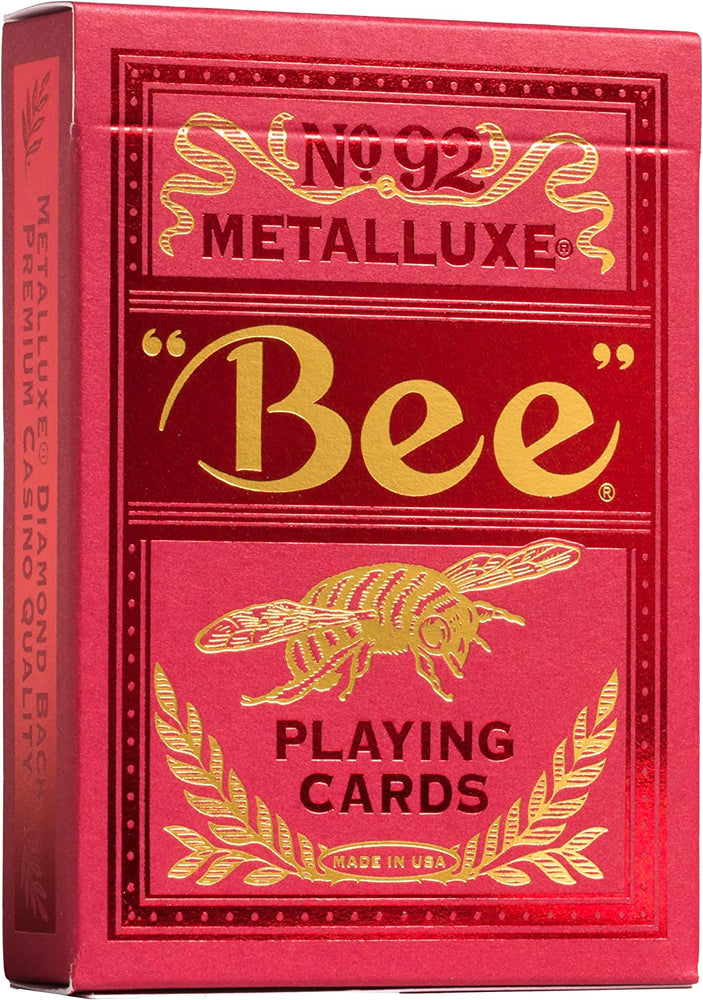 Cards Bicycle: Bee Metalluxe