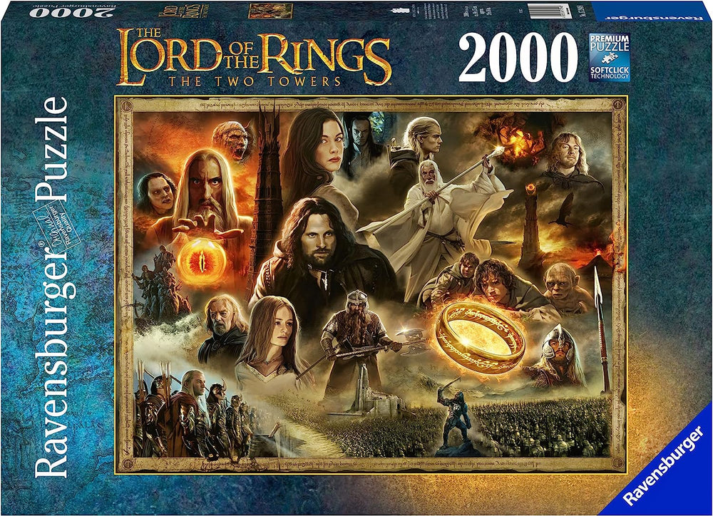 Puzzle Ravensburger: 2000 piece Lord of the Rings: The Two Towers