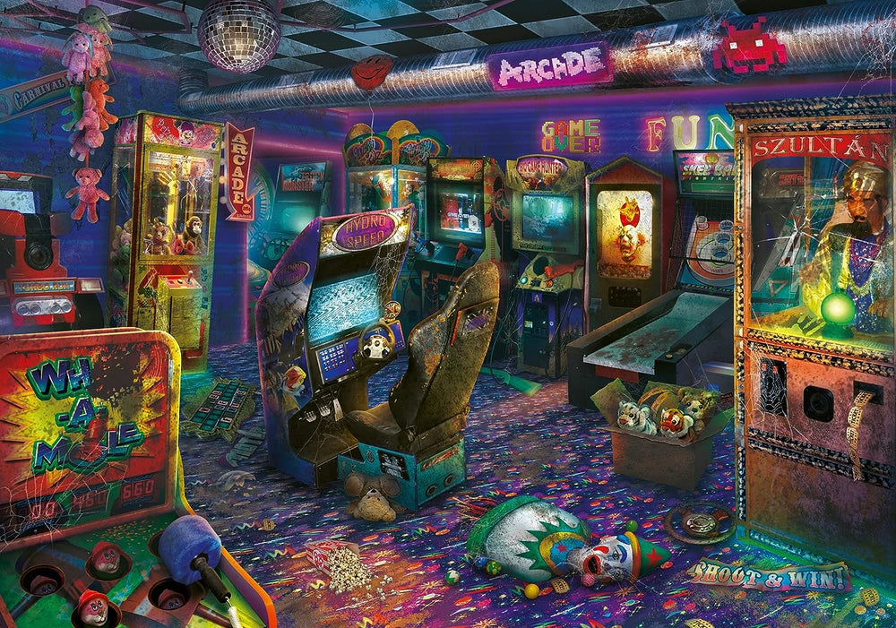 Puzzle Ravensburger: 1000 piece Forgotten Arcade