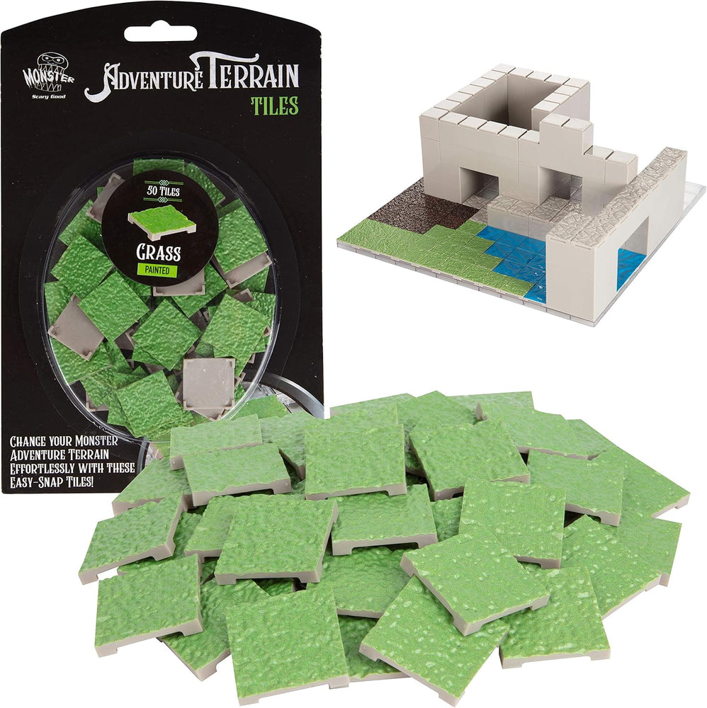 Terrain Monster Painted: Grass Tiles (50pc)
