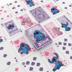 Playing Cards: Bicycle Disney Stitch Purple