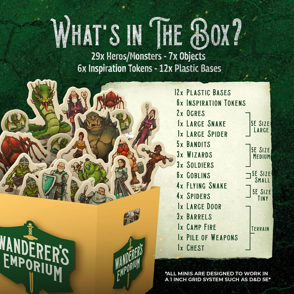 Wanderer's Emporium Miniatures: Essentials Pack