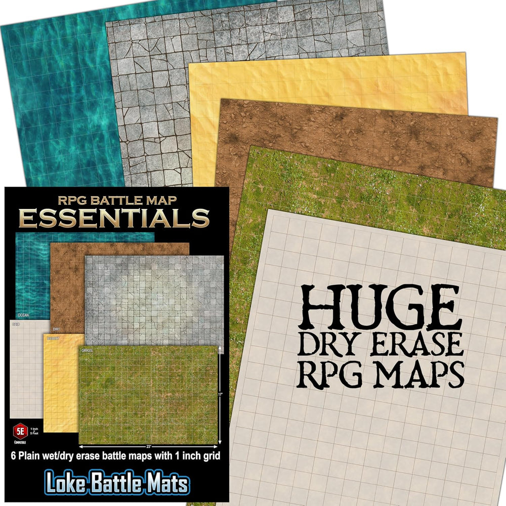 RPG Loke: Essential RPG Battle Maps Starter Set