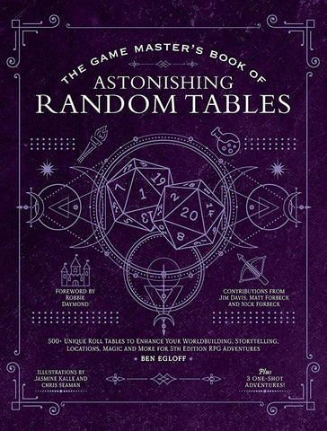 Dungeons & Dragons Media Lab: Game Master's Book of Astonishing Random Tables