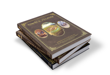 Worlds at a Glance RPG: Towns & Villages Book