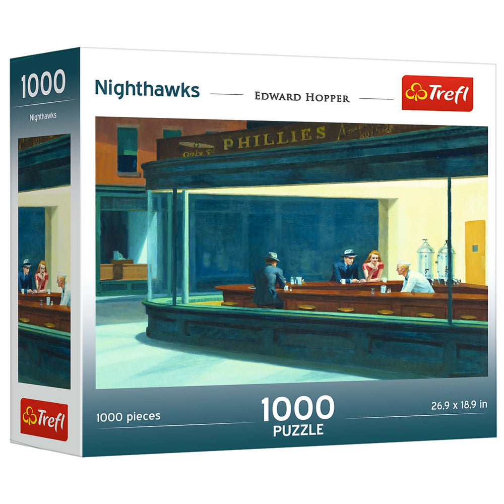 Puzzle Trefl: 1000 piece Nighthawks