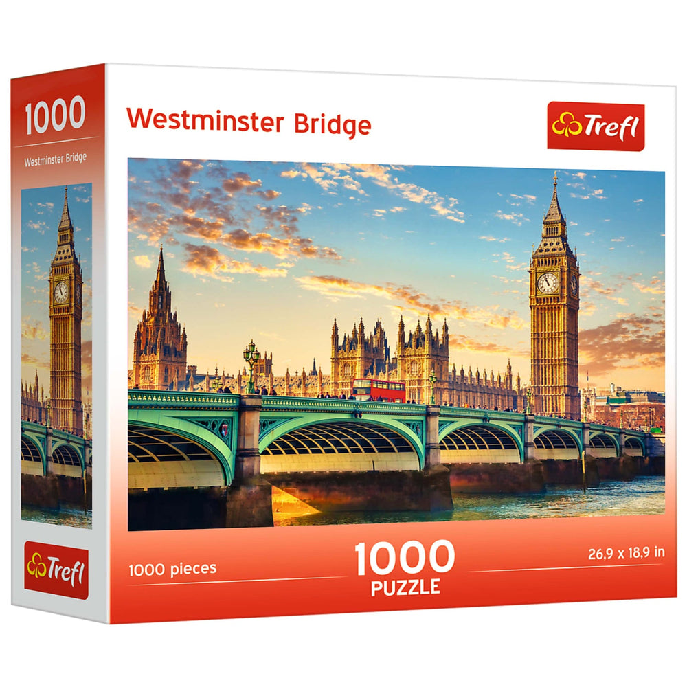 Puzzle Trefl: 1000 piece Westminster Bridge