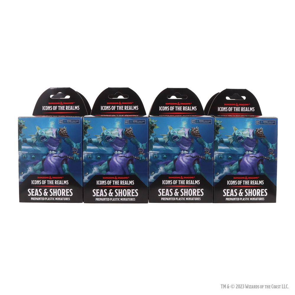 Mini Dungeons & Dragons Icons of the Realms: 29 Seas & Shores Booster