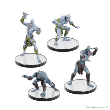Mini Dungeons & Dragons Icons of the Realms: Undead Armies - Ghouls & Ghasts