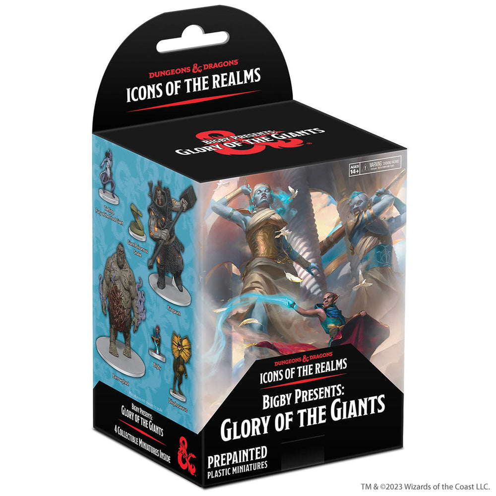 Mini Dungeons & Dragons Icons of the Realms: 27 Bigby Presents Glory of the Giants - Booster