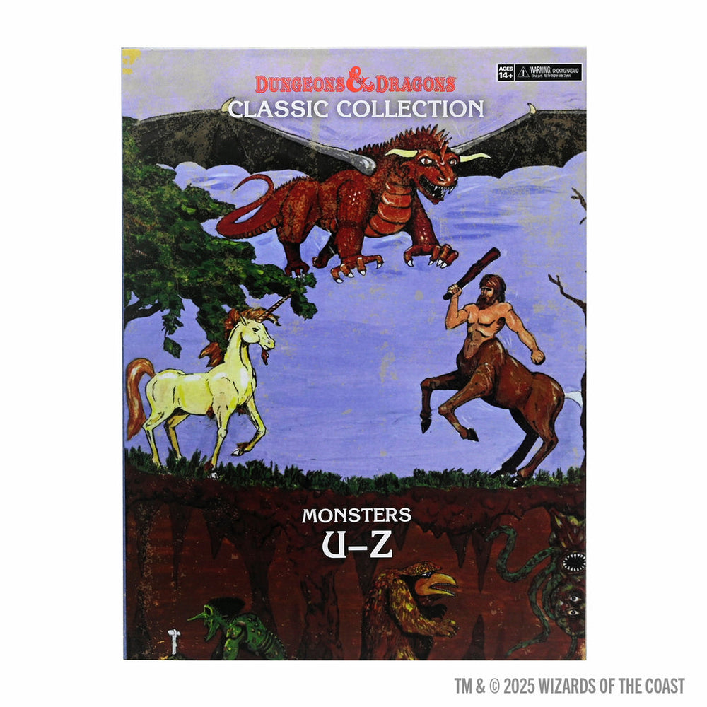 Mini Dungeons & Dragons Classic Collection: Monsters U-Z
