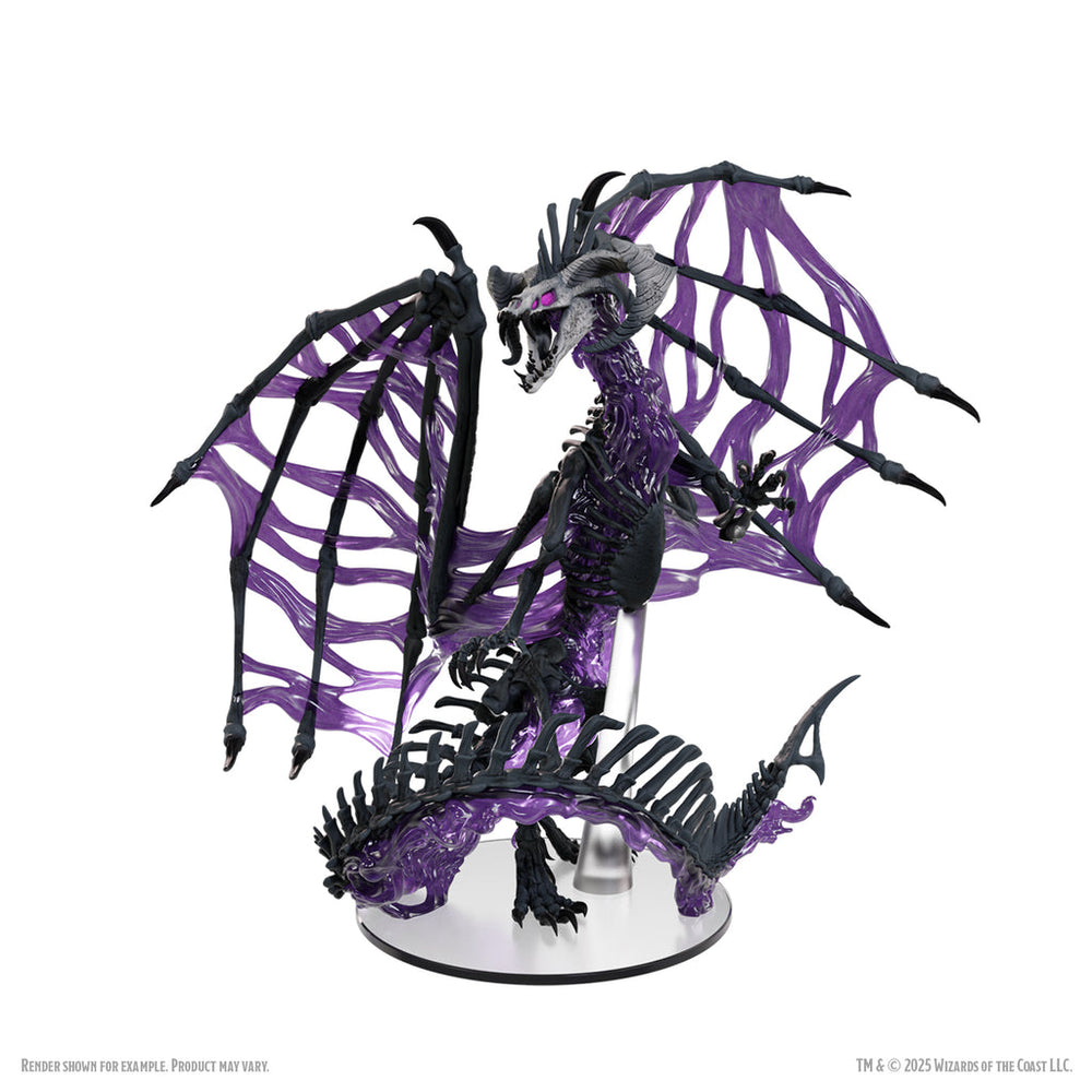 Mini Dungeons & Dragons Icons of the Realms: Dragon - Black Dracolich
