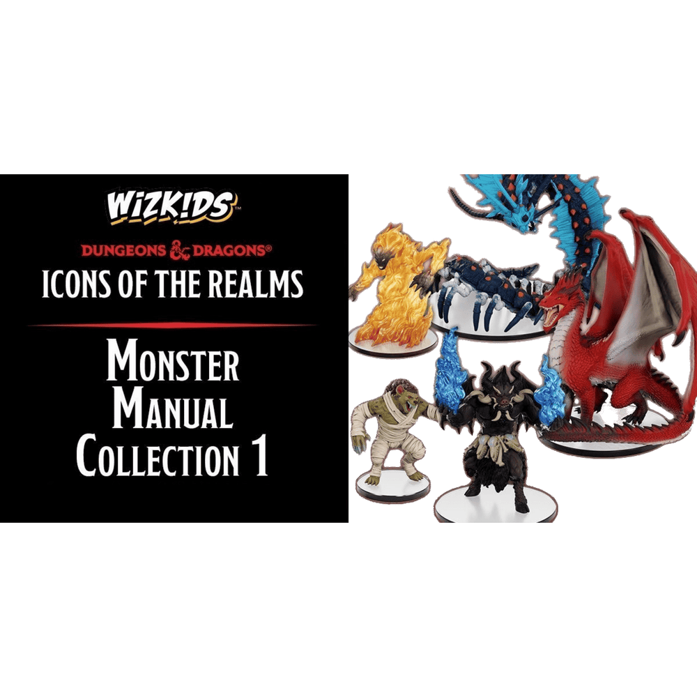 Mini Dungeons & Dragons Icons of the Realms: Monster Manual Collection 1- Booster