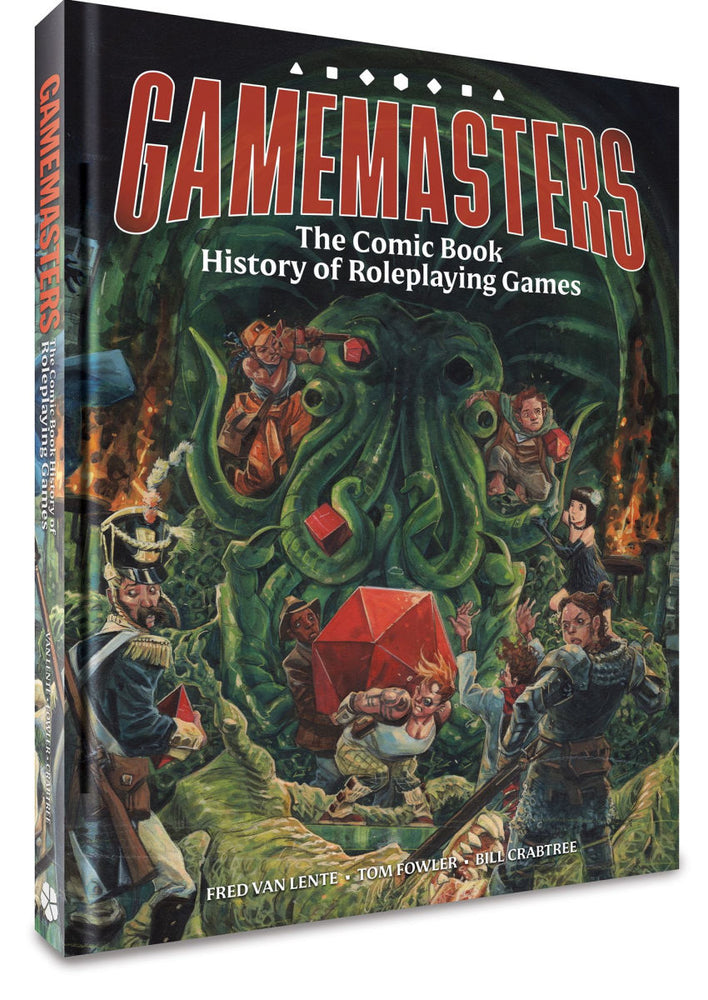 Book Gamemasters: The Comic Book History of Roleplaying Games Hardcover
