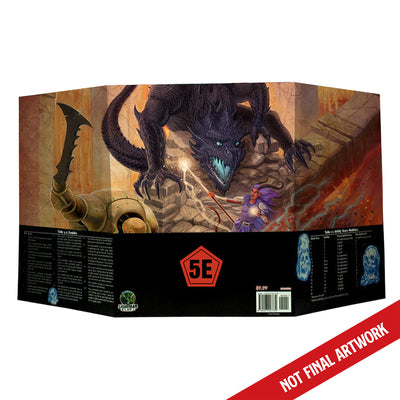 Dungeons & Dragons Fifth Edition Fantasy: Dungeon Denizens Game Master Screen (5E)