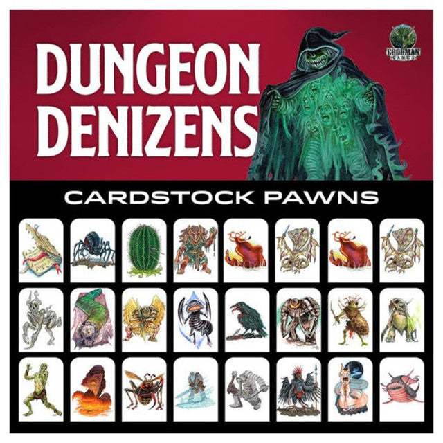 RPG Goodman: Dungeon Denizens: Cardstock Pawns (5E or DCC)