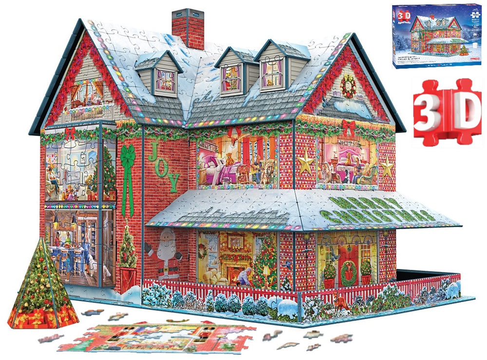 Puzzle Eurographics: 3D Christmas House