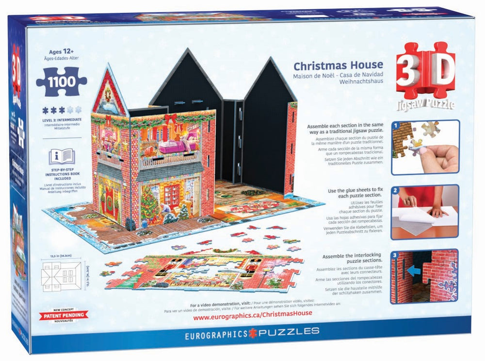 Puzzle Eurographics: 3D Christmas House