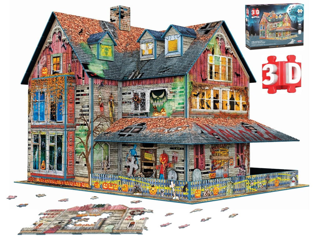 Puzzle Eurographics: 3D Haunted House