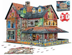 Puzzle Eurographics: 3D Haunted House