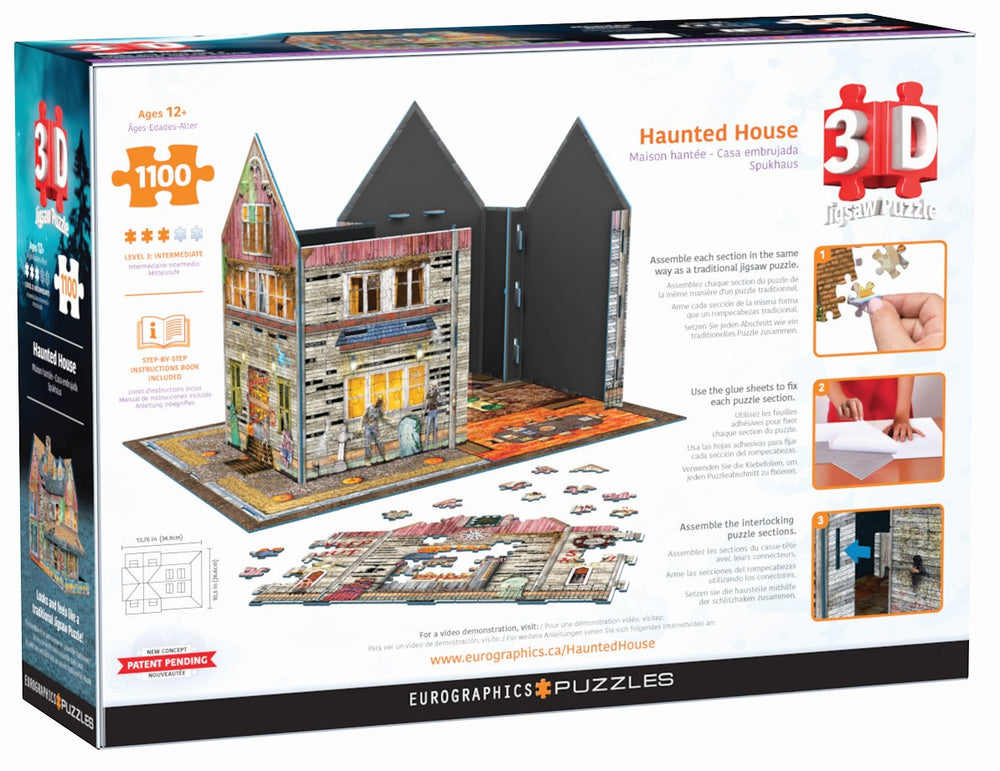 Puzzle Eurographics: 3D Haunted House