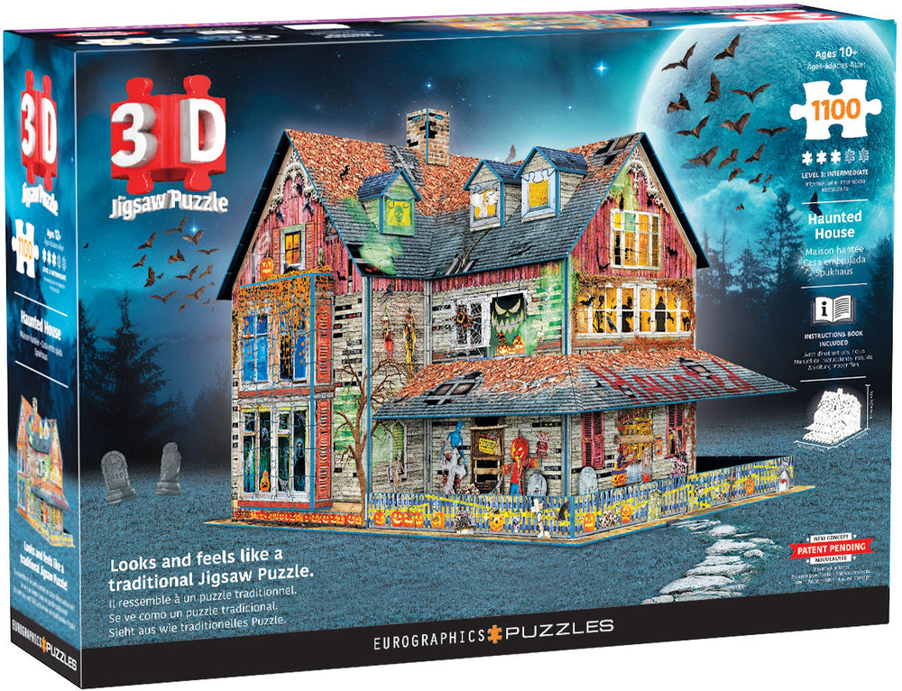 Puzzle Eurographics: 3D Haunted House