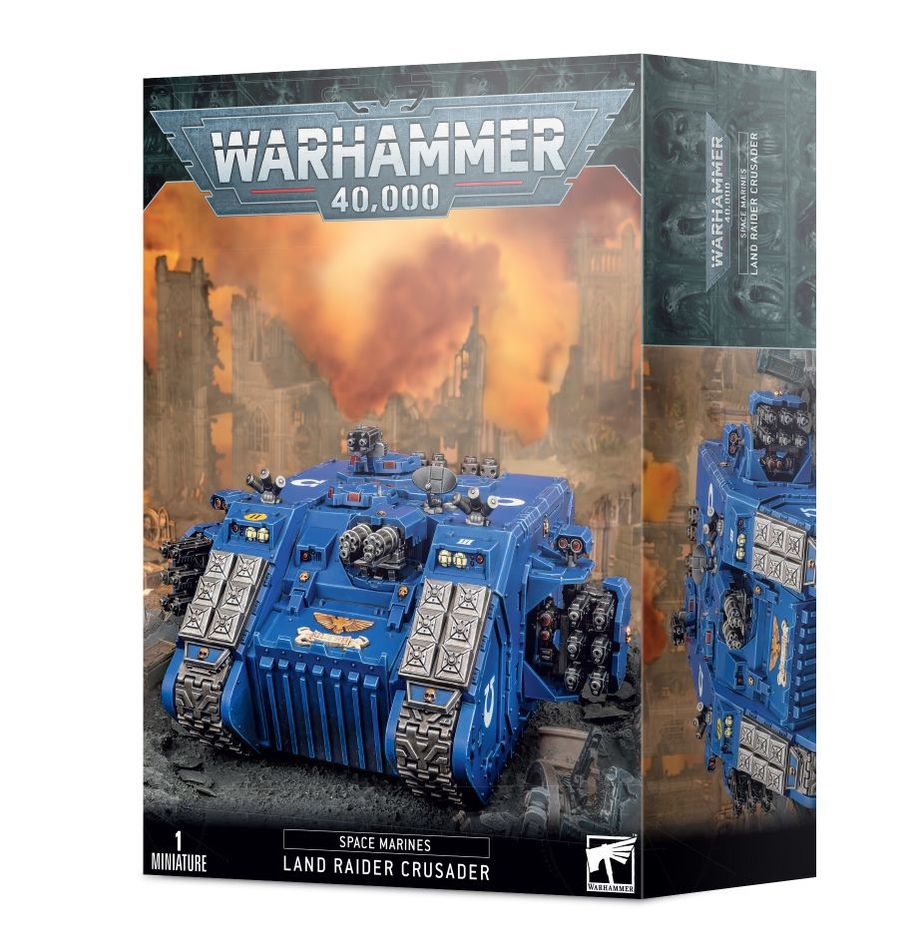 Warhammer 40K Space Marines: Land Raider Crusader/Redeemer
