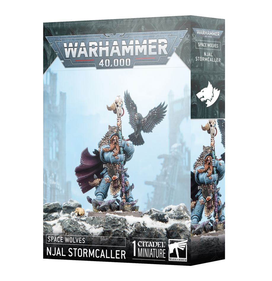 Warhammer 40K Space Wolves: Njal Stormcaller