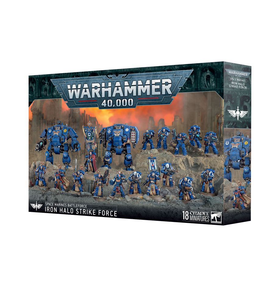 Warhammer 40K Space Marines: Iron Halo Strike Force