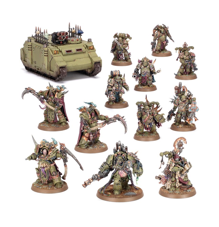 Warhammer 40K Death Guard:  Combat Patrol