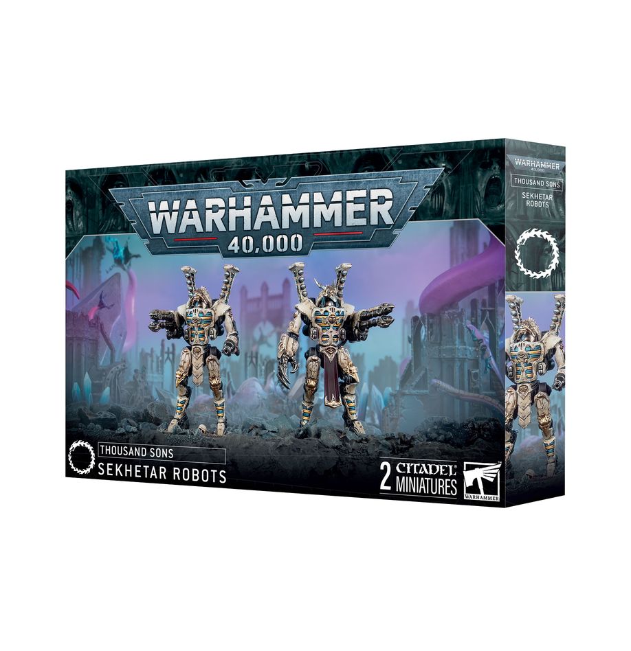 Warhammer 40K Thousand Sons: Sekhetar Robots