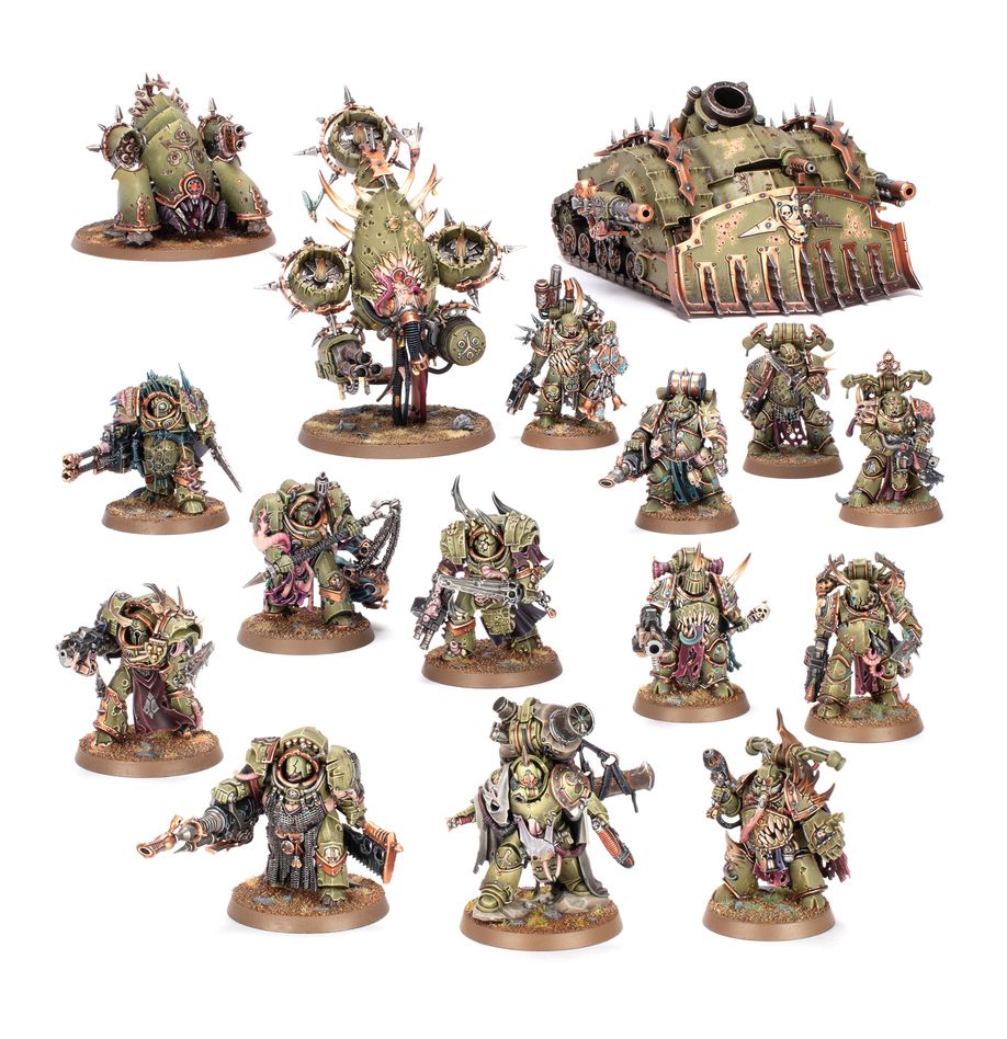 Warhammer 40K Death Guard: Battleforce: Poxwrought Vector