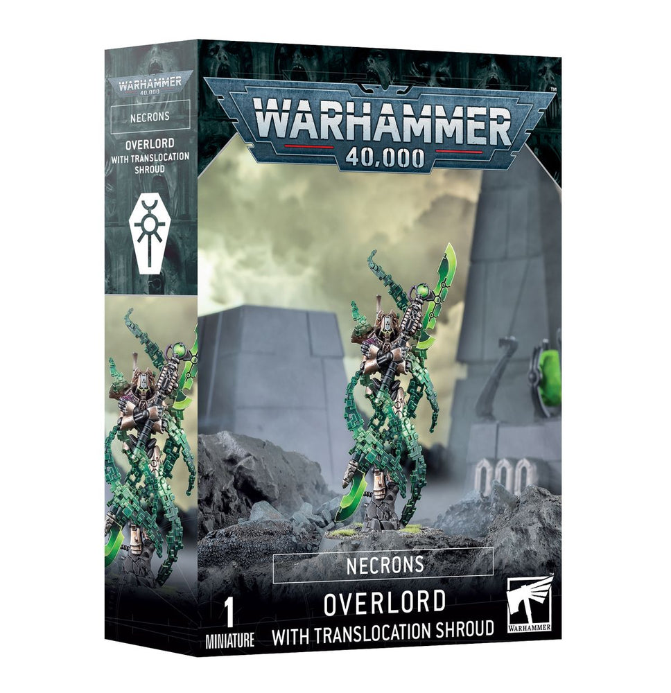 Warhammer 40K Necrons: Overlord + Translocation Shroud