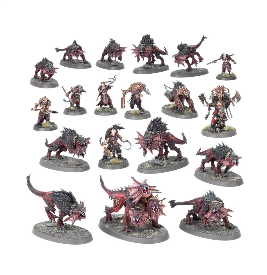 Warhammer Age of Sigmar Blades of Khorne: Spearhead Fangs Of The Blood God