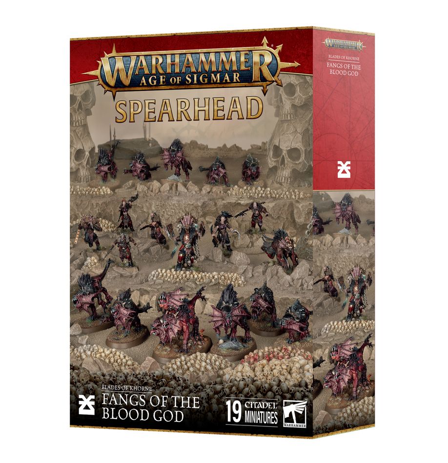 Warhammer Age of Sigmar Blades of Khorne: Spearhead Fangs Of The Blood God