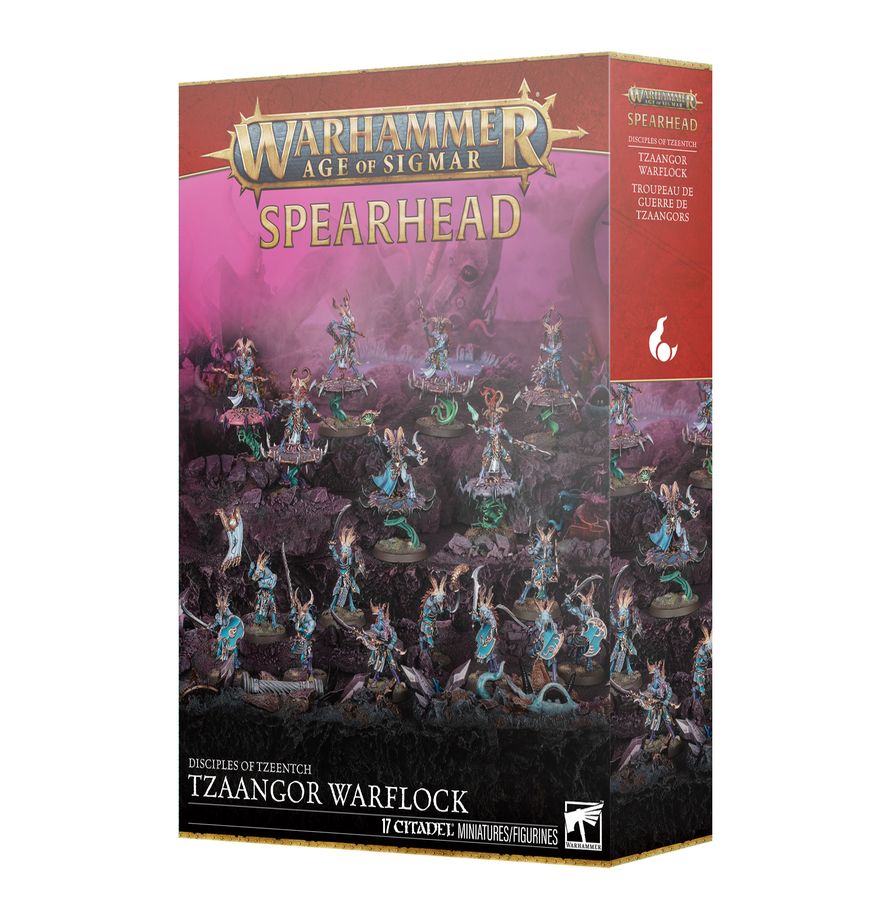 Warhammer: Age of Sigmar: Disciples of Tzeentch: Spearhead: Tzaangor Warflock