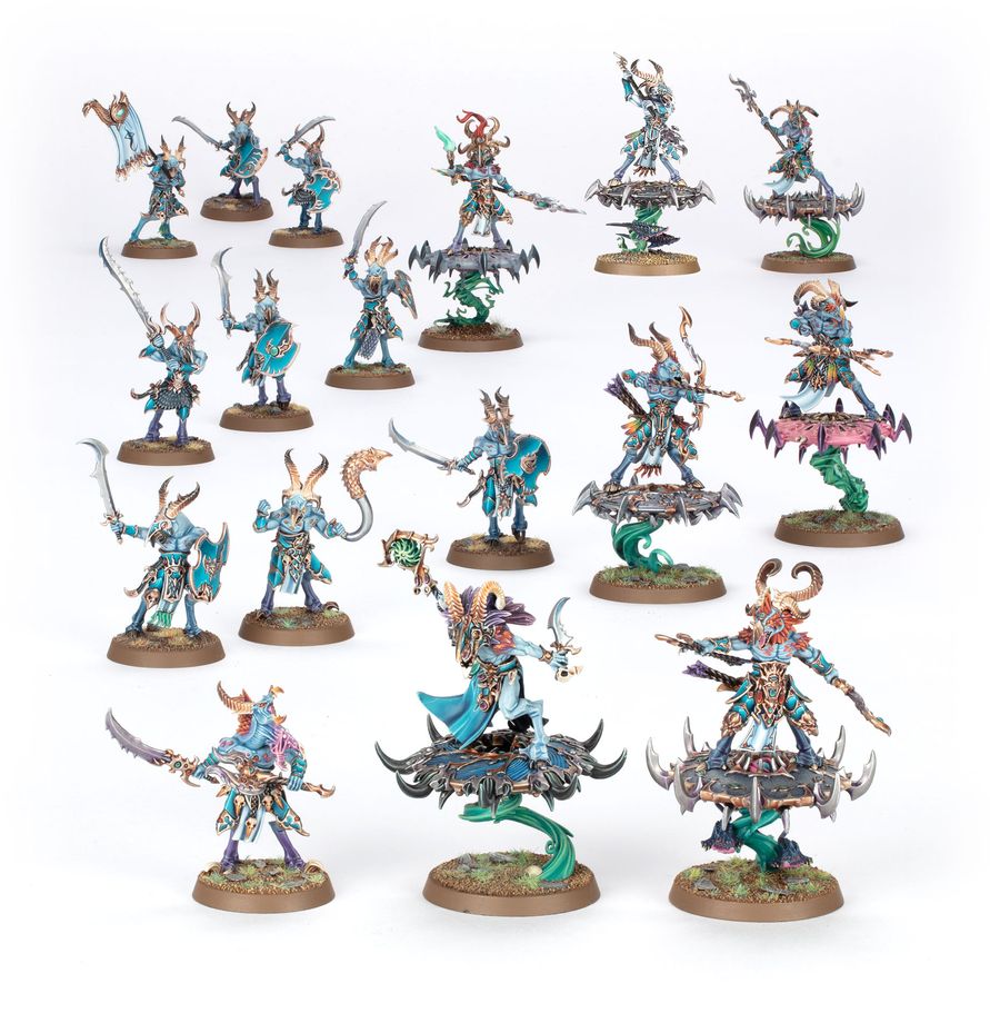 Warhammer: Age of Sigmar: Disciples of Tzeentch: Spearhead: Tzaangor Warflock