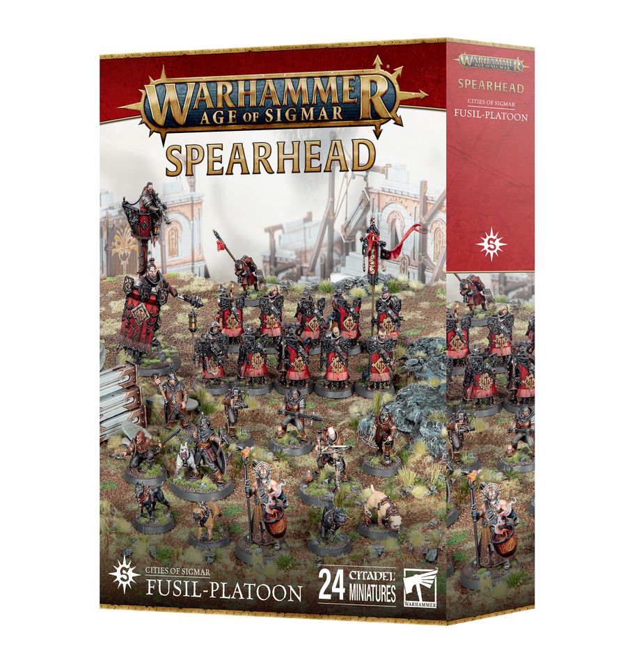 Warhammer Age of Sigmar: Cities Of Sigmar - Spearhead Fusilplatoon