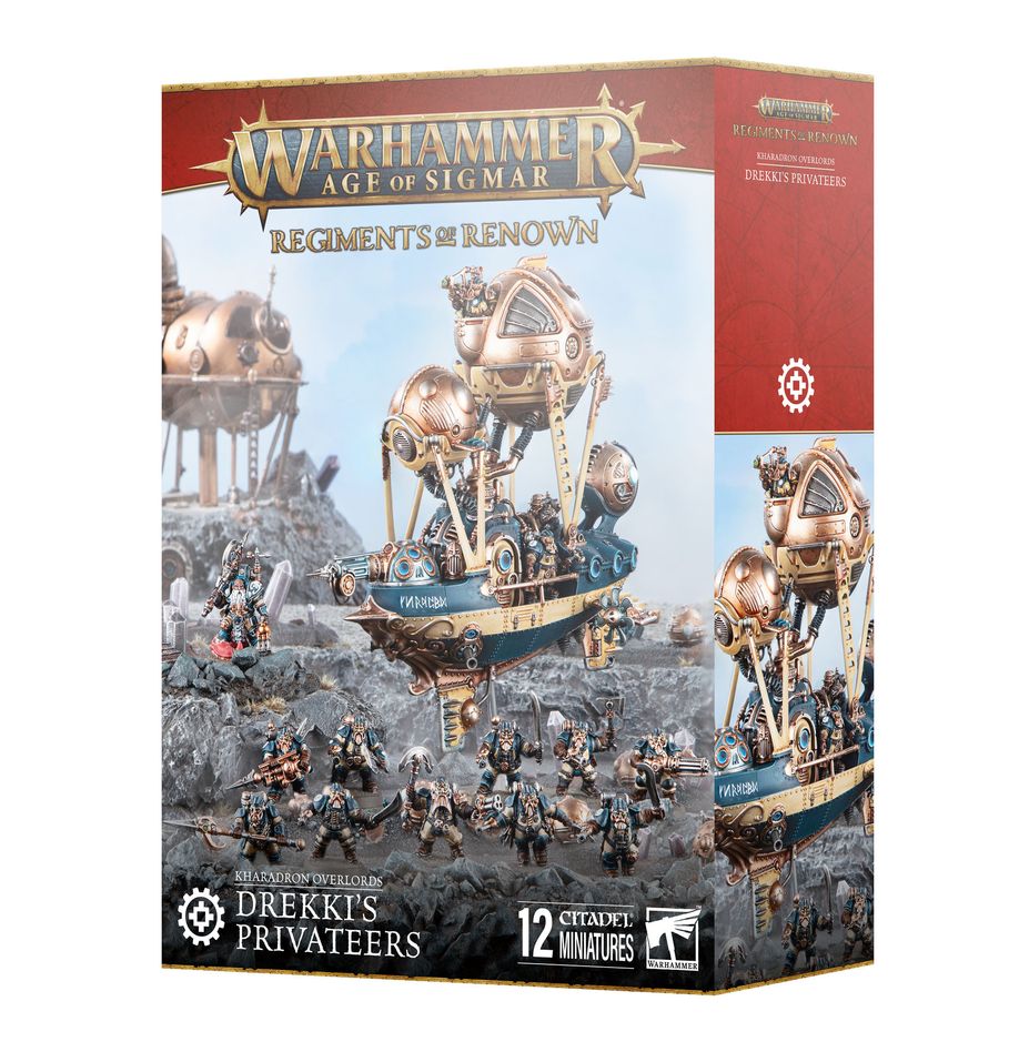 Warhammer Age of Sigmar Kharadron Overlords: Drekki's Privateers