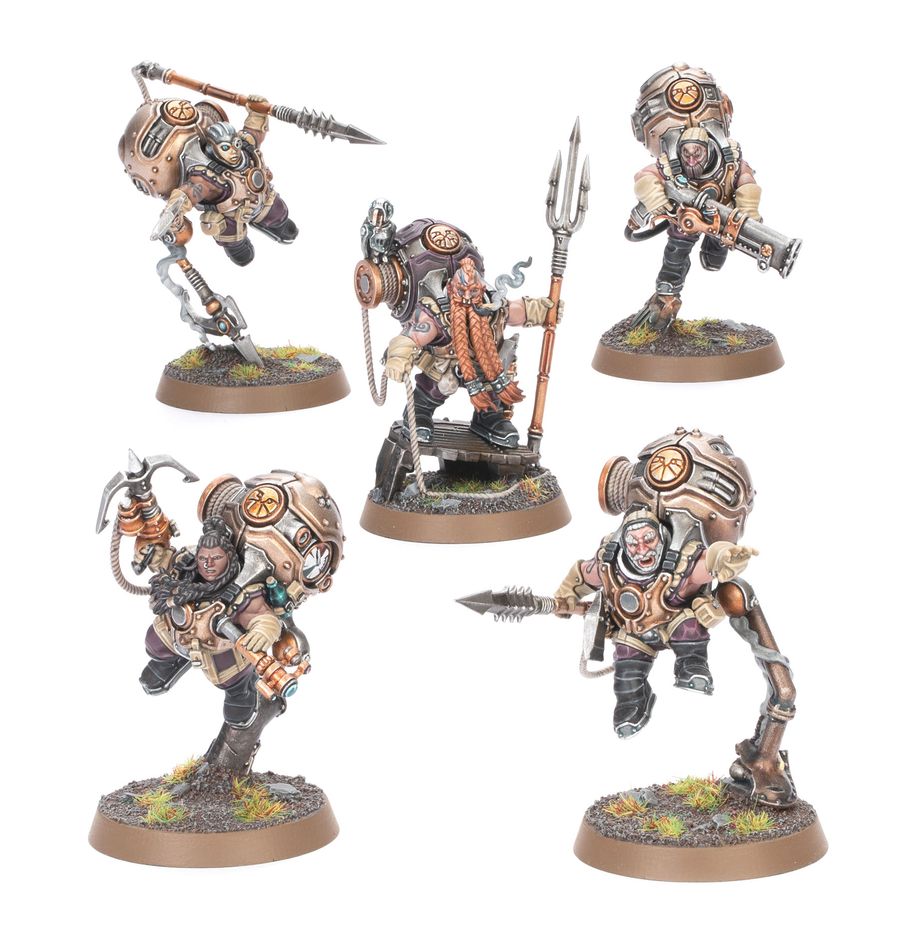 Warhammer Age of Sigmar Kharadron Overlords: Vongrim Harpoon Crew