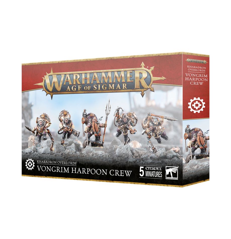 Warhammer Age of Sigmar Kharadron Overlords: Vongrim Harpoon Crew