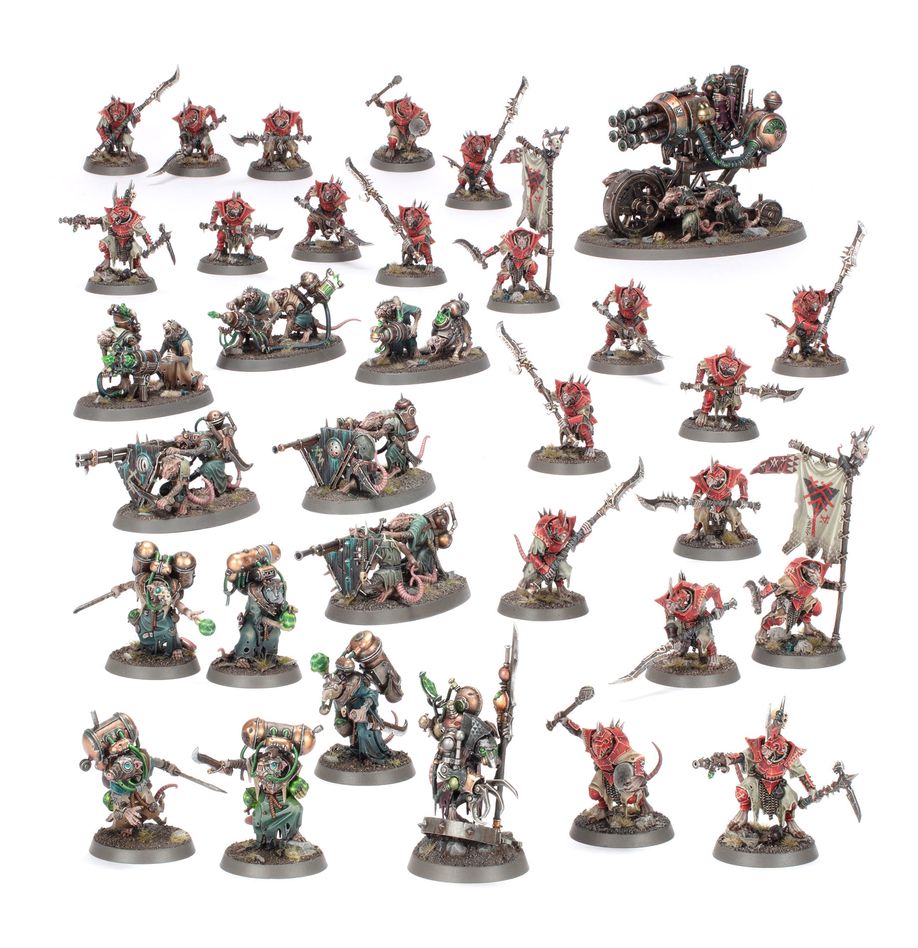 Warhammer Age of Sigmar Skaven: Skryre Warpswarm