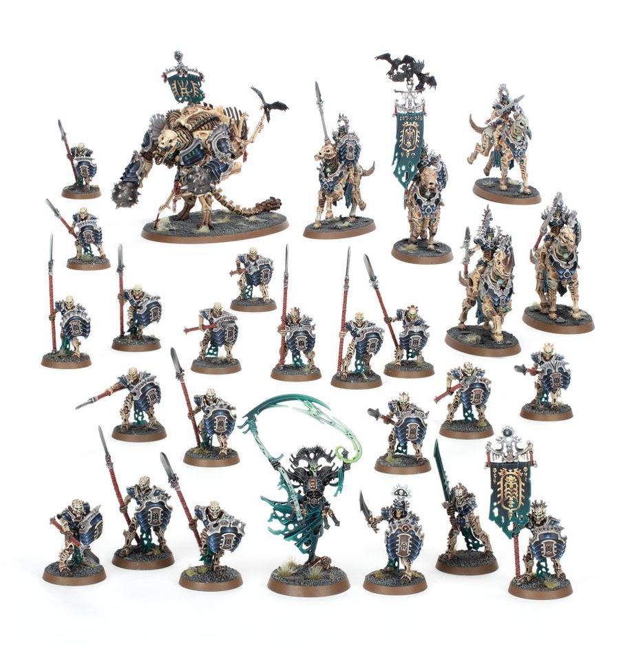 Warhammer Age of Sigmar Ossiarch Bonereapers: Spearhead Mortisan Elite