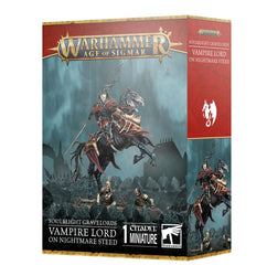Warhammer Age of Sigmar Soulblight Gravelords: Vampire Lord on Nightmare Steed