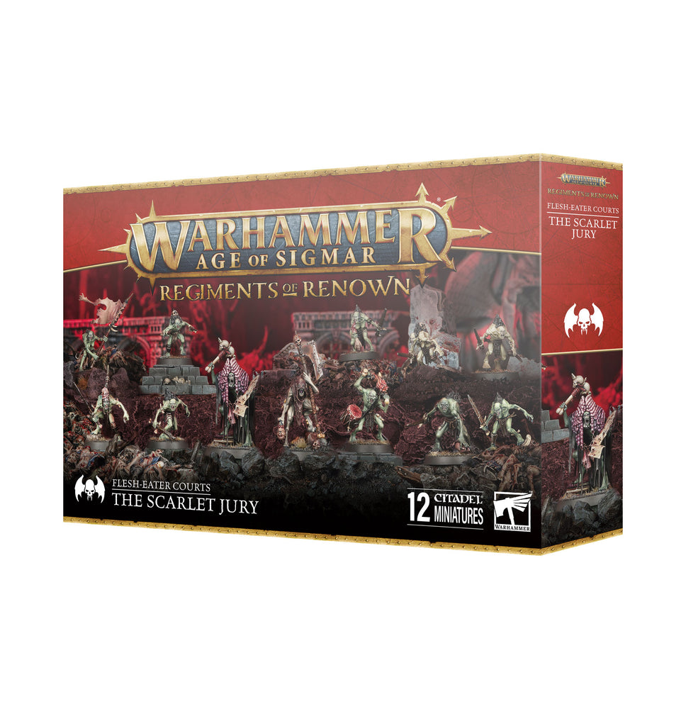 Warhammer Age of Sigmar Flesh-eater Courts: The Scarlet Jury