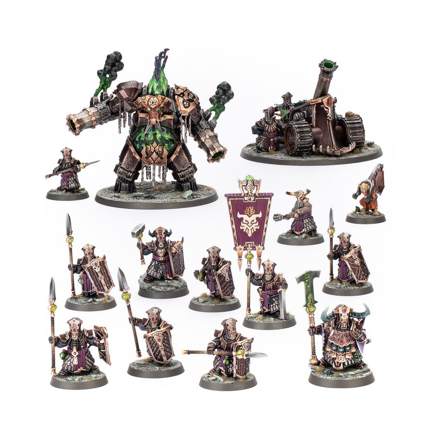 Warhammer Age of Sigmar Helsmiths of Hashut: Spearhead - Helforge Host